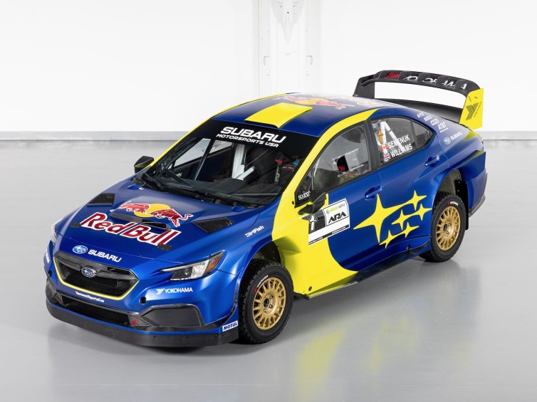 Subaru Motorsports Rally Car